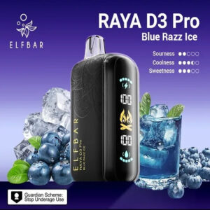 Elf Bar Raya D3 Pro 30K Blue Razz Ice