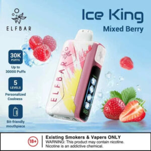 ELF-BAR-ICE-KING-Mixed-berries-30k.jpg Elf Bar Ice King – Mixed Berries – 30K
